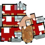 Photo of Apartment No. 1, 6-10 people, 4 bedrooms